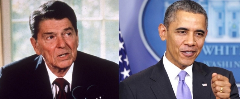 «Слабый Обама» и «сильный Рейган»